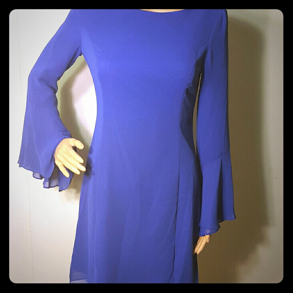 Jennifer Lopez blue dress size 2
